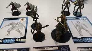 Star Wars Miniatures – Utapaun & Neimoidian Warriors Lot (WotC)